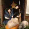 Wool Hand Felted Nativity Scene - Image 3